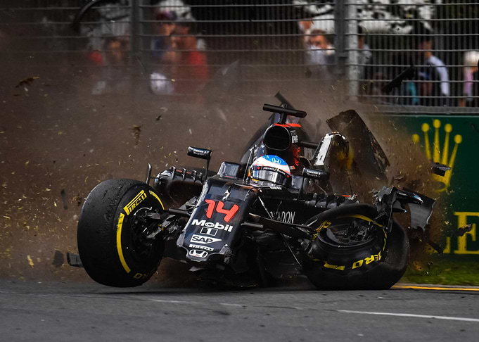 F1 Crash