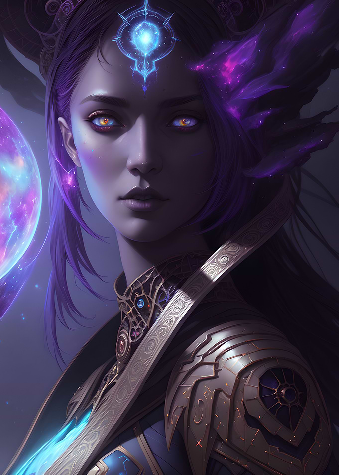 Cosmic sorceress