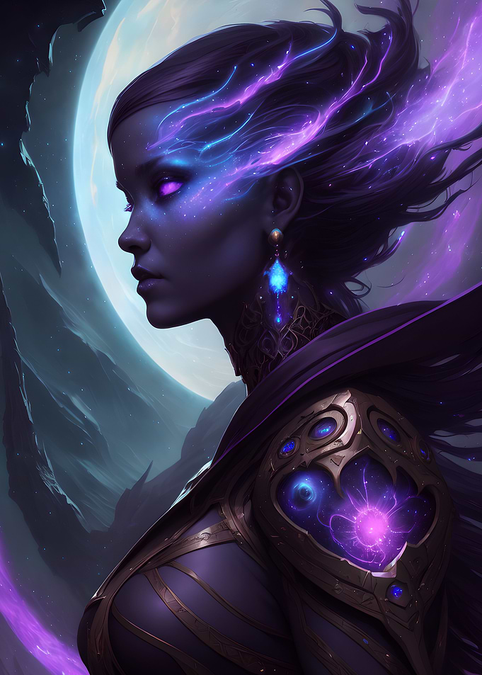 Cosmic sorceress