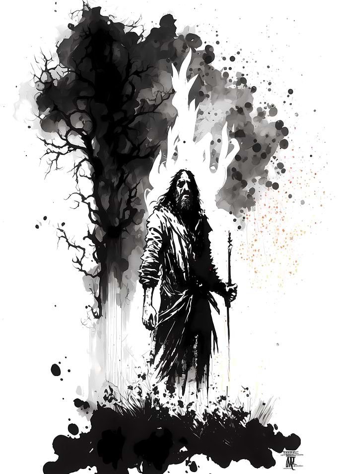 Moses And The Burning Bush