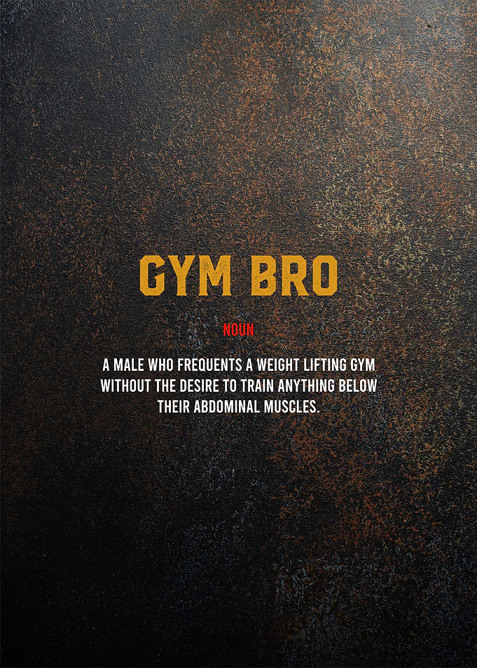 gym bro