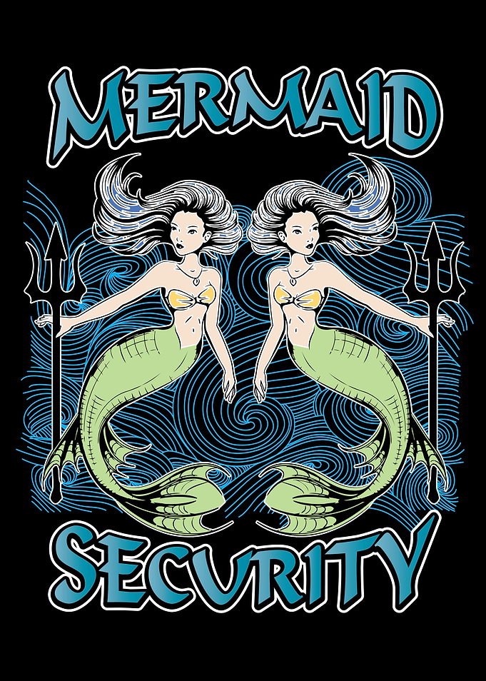 Mermaid Security Gift Girl
