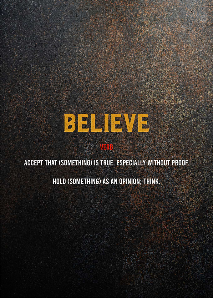 believe