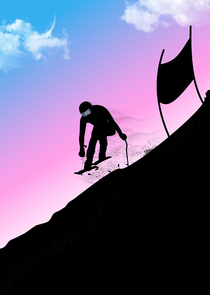 Downhill Skier