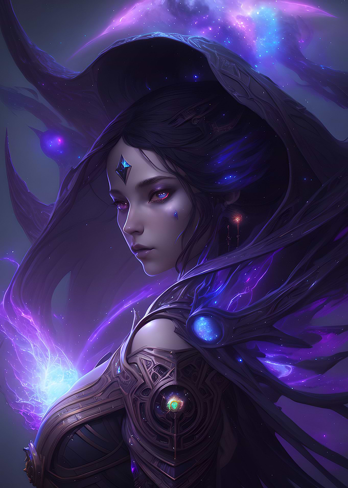 Cosmic sorceress