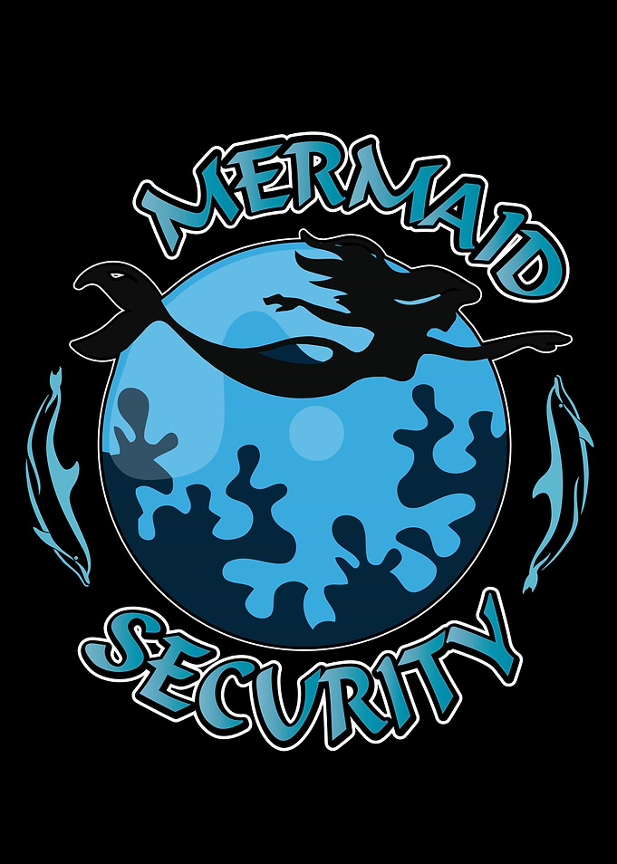 Mermaid Security Swimming