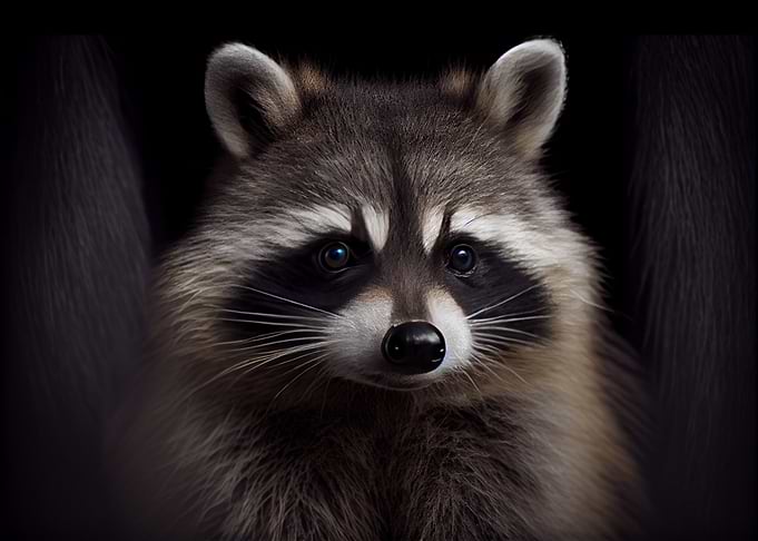 raccoon face