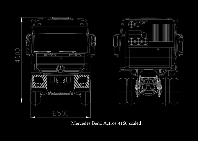 Mercedes Benz Actros 4160