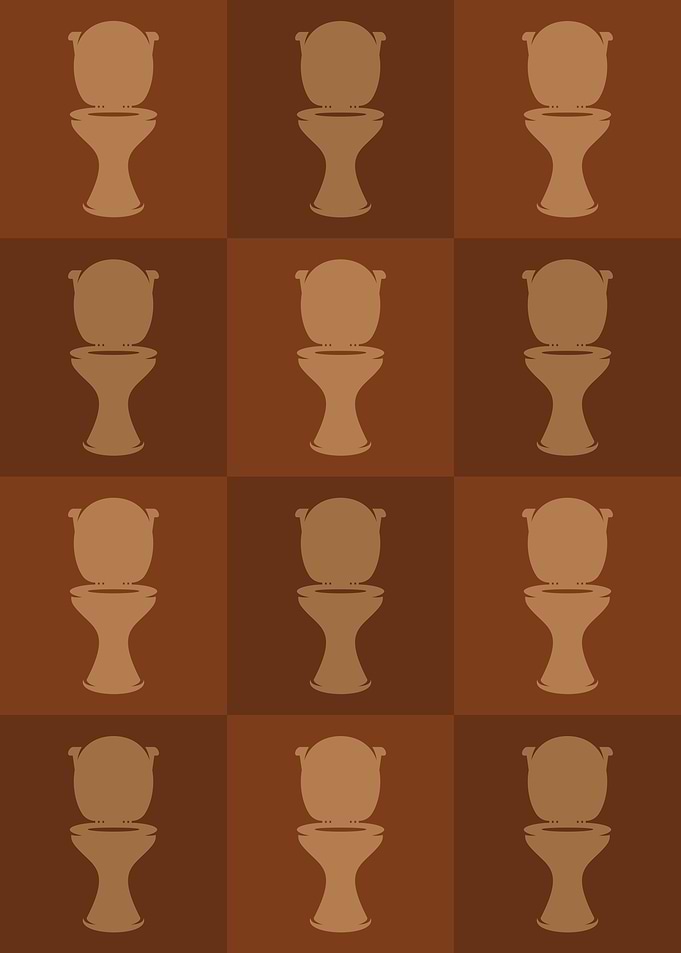 Toilet Icons Pop Art