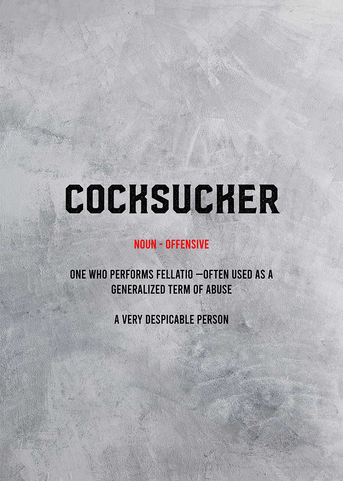 cocksucker