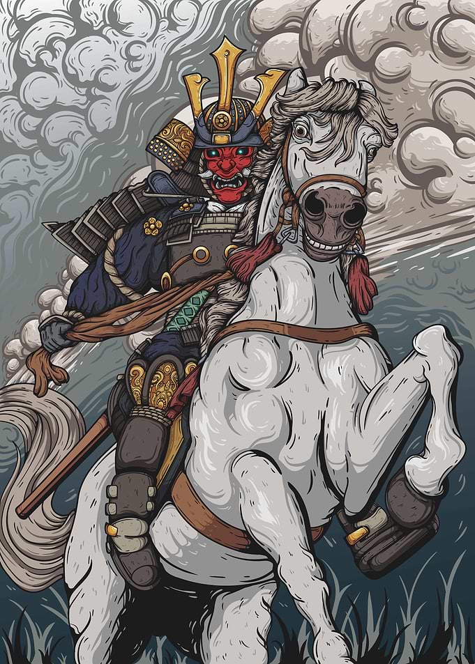 Mounted Samurai