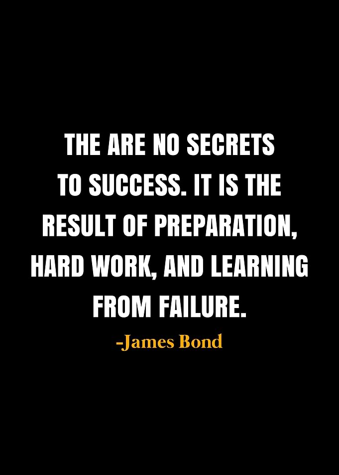 James Bond Quote