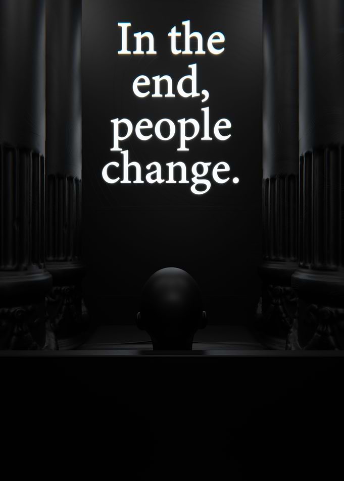 People Change Black Wave