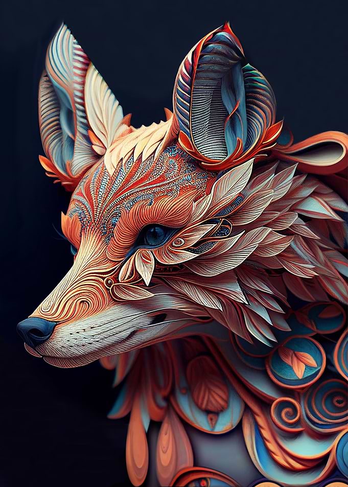 Aerial carnival fox