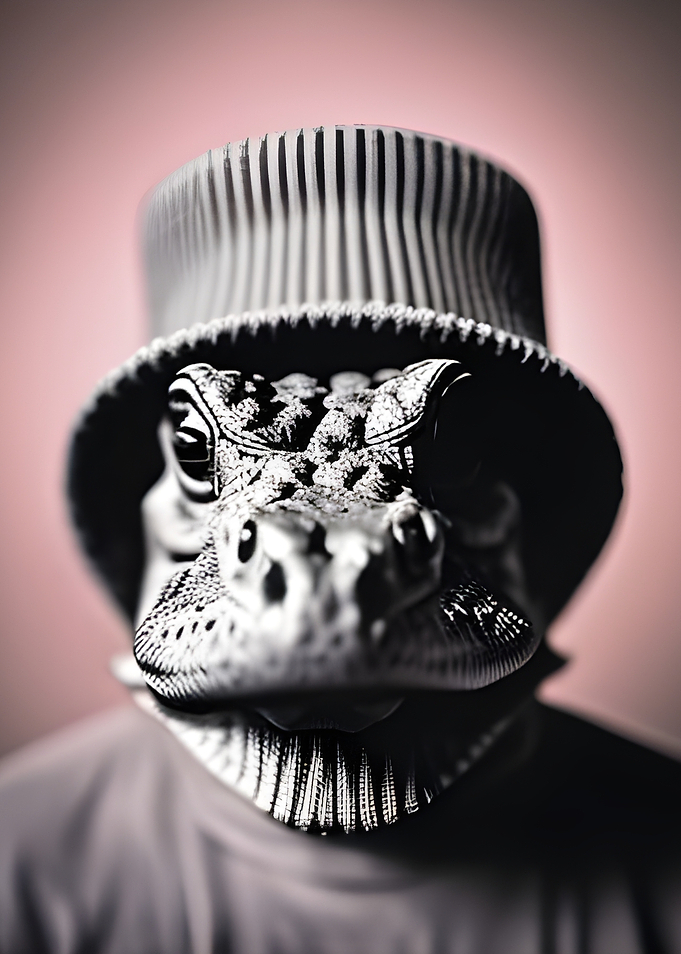 Animal Portrait Crocodile