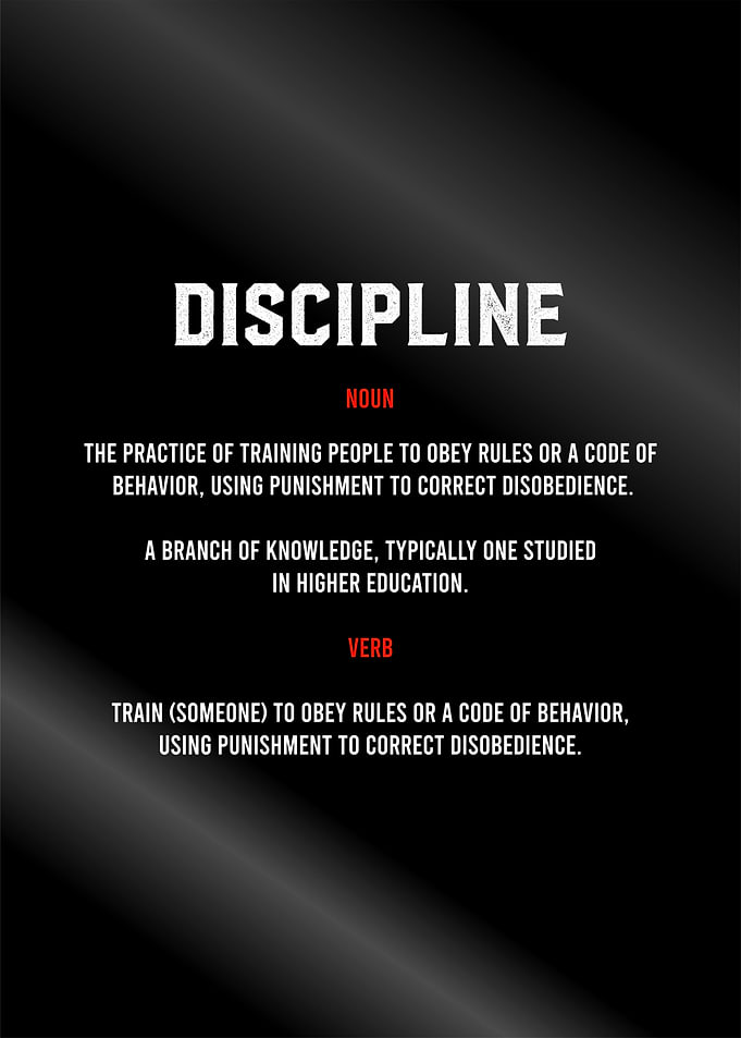 discipline