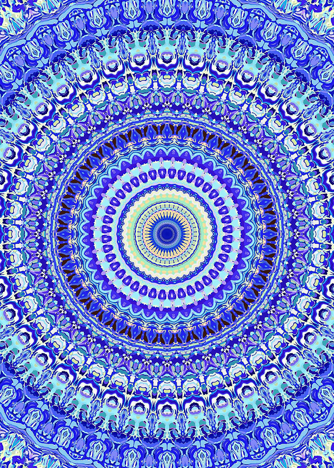 Groovy Psychedelic Mandala