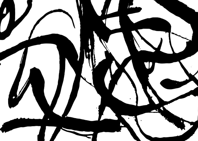 Black and White Abstract