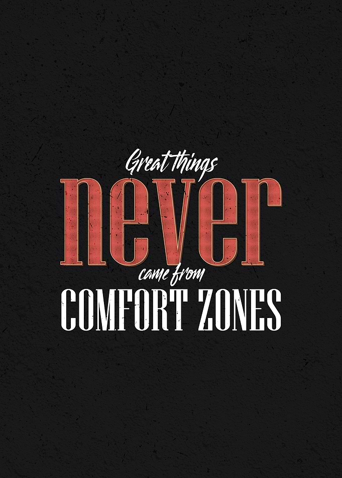 Great things comfort zone