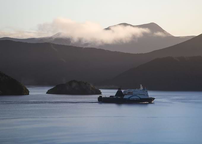Ferry crossing the Fjords