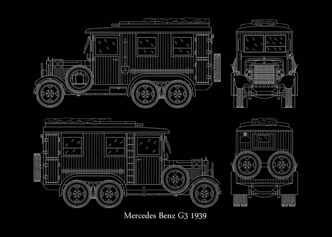 Mercedes Benz G3 1939