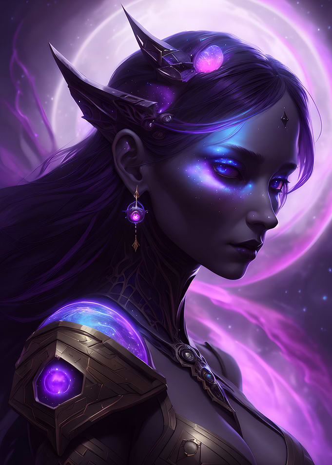 Cosmic sorceress