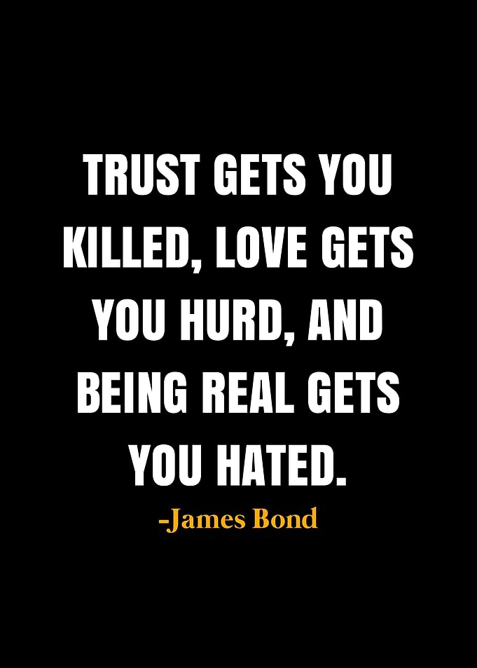 James Bond Quote