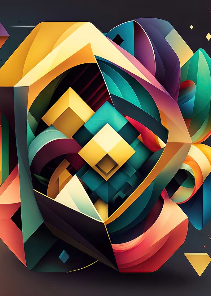 Modern Abstract by Atchi