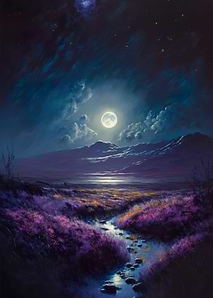 Mystic Purple Mountain