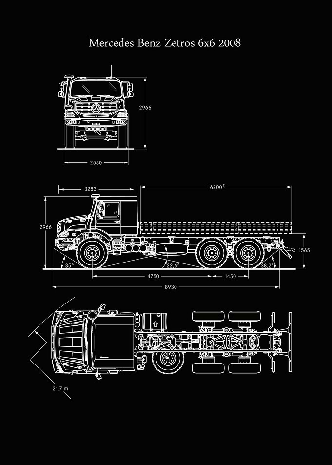 Mercedes Benz Zetros 6x6