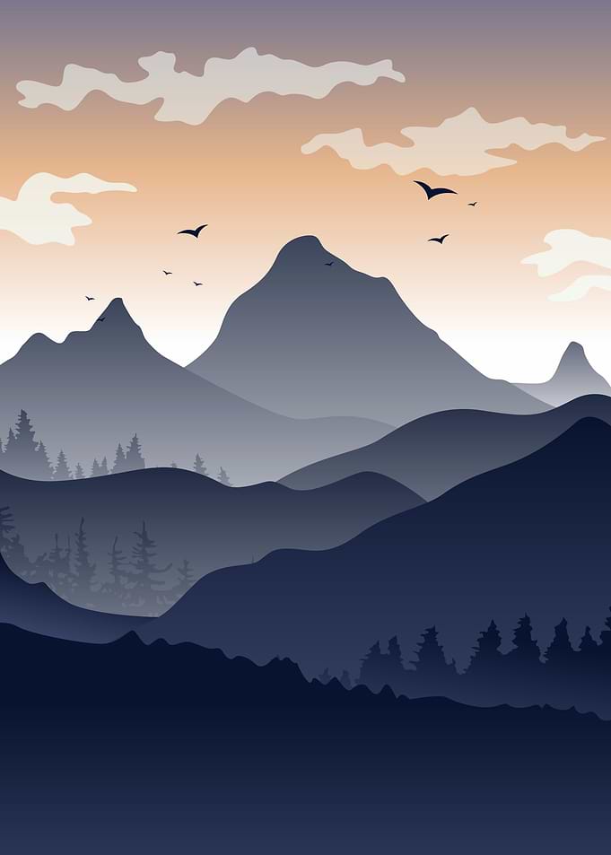 Mountain and Hill