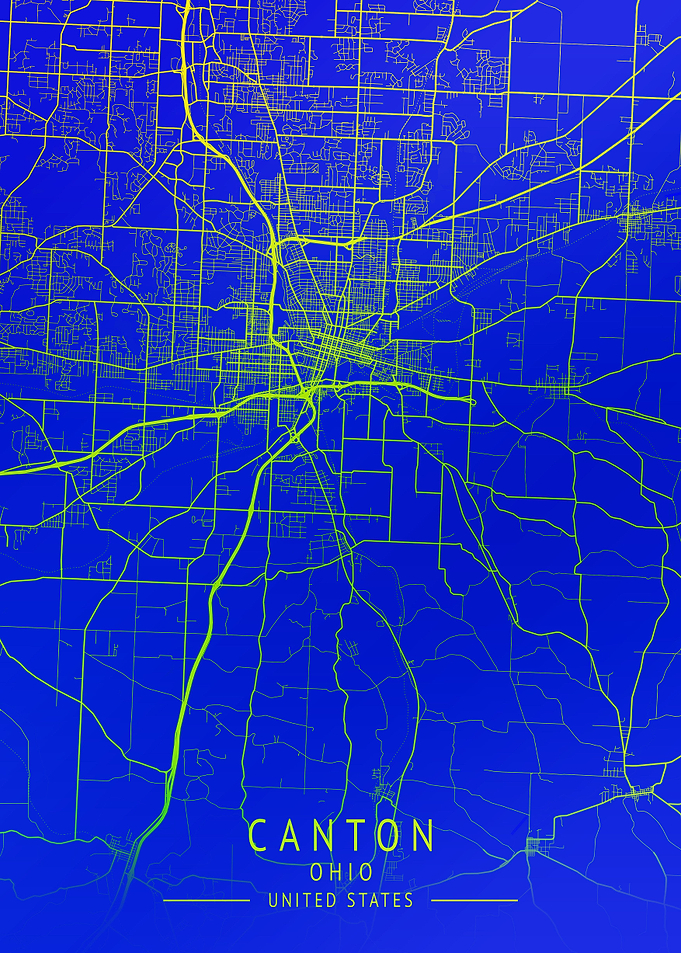 Broken Arrow USA City Map