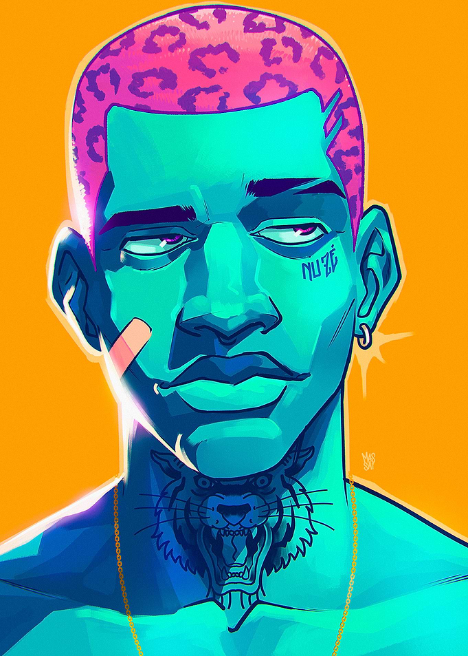 Serious guy