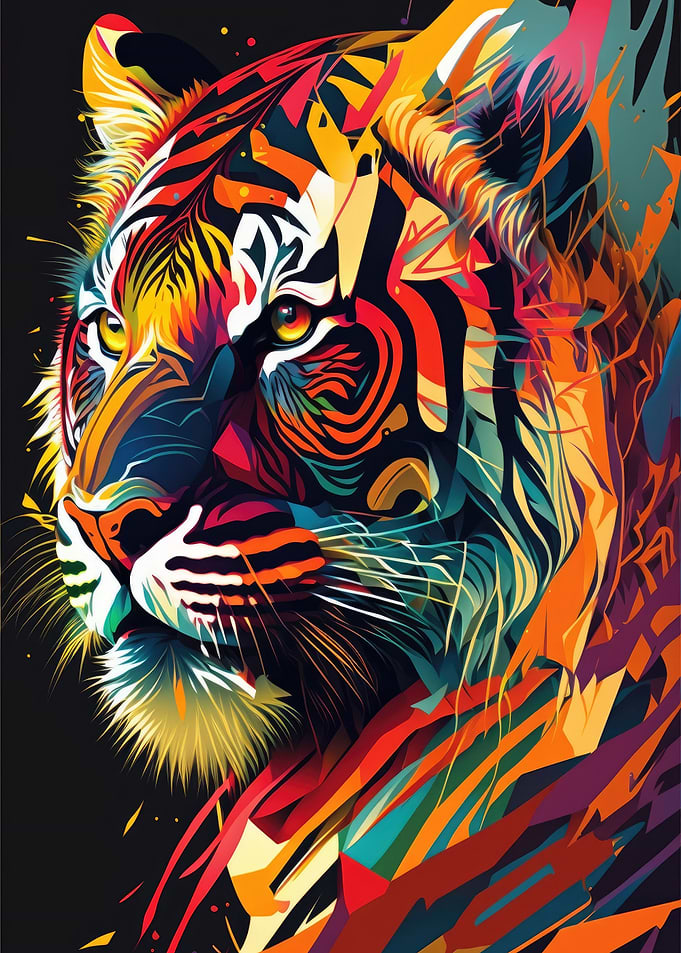 Tiger Art Series Style 1