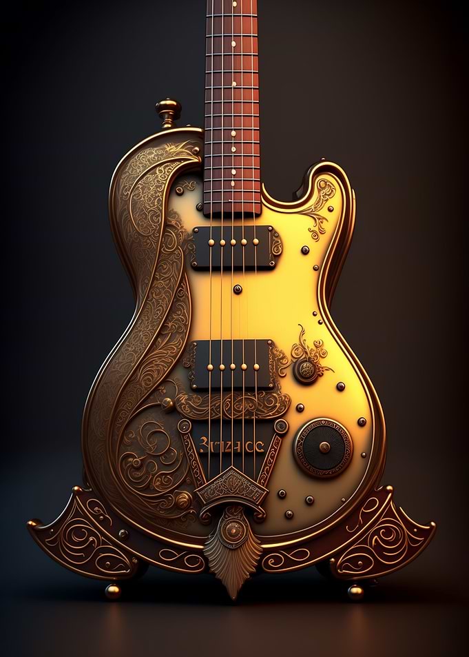 Steampunk Guitar