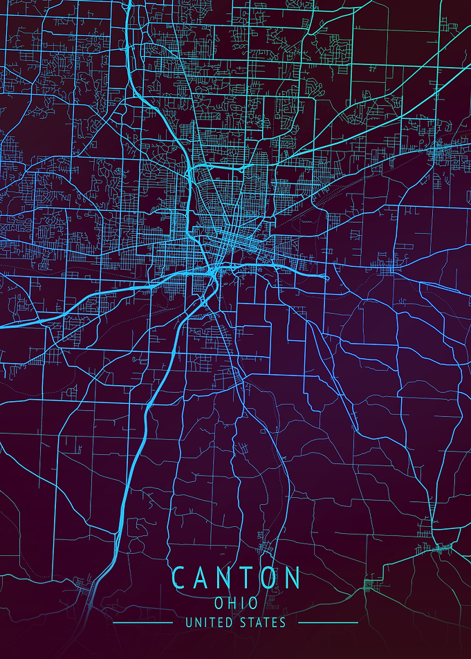 Broken Arrow USA City Map