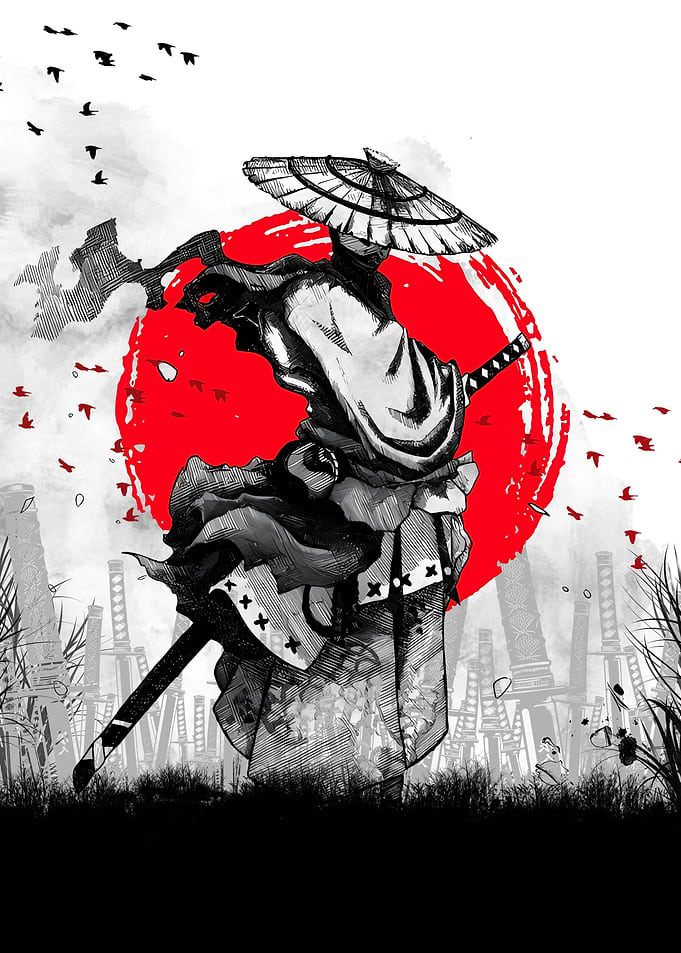 Samurai moon