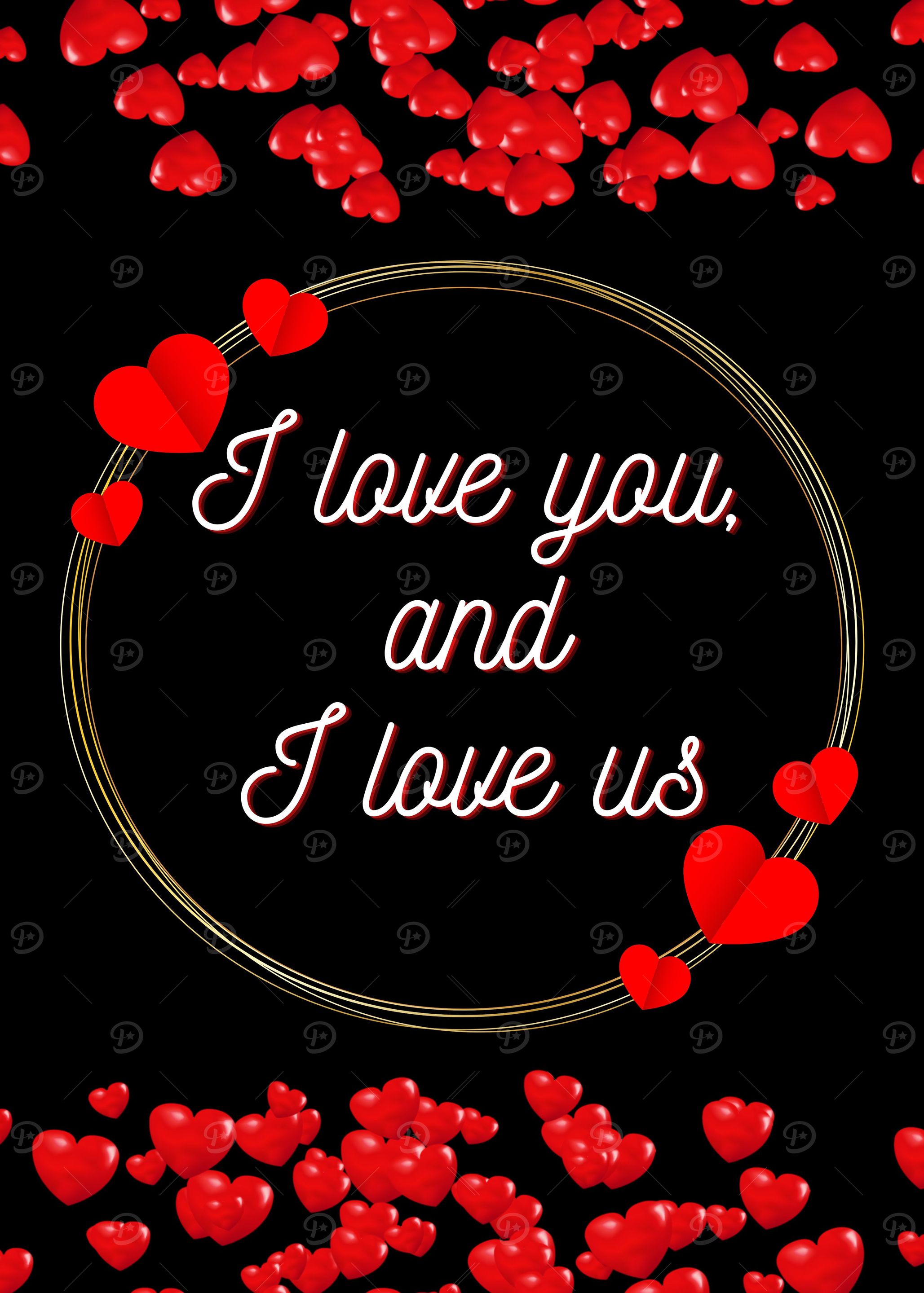 valentine day poster wife