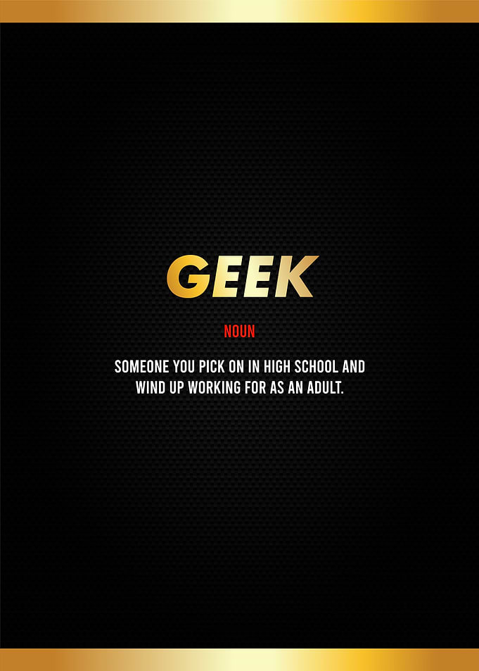 geek funny definition