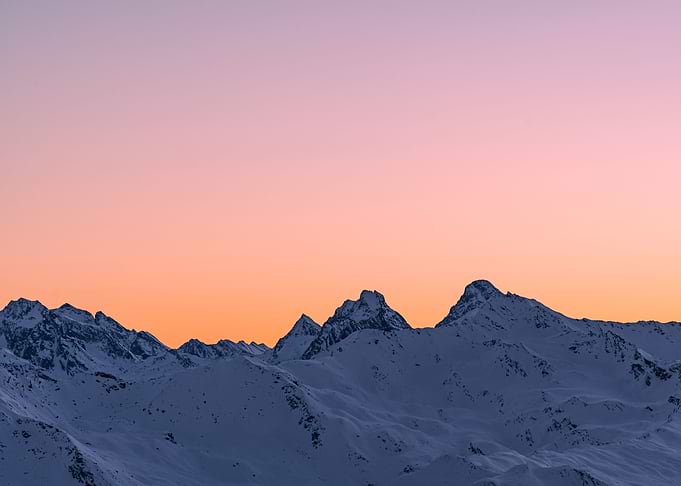 Glowing Mountains