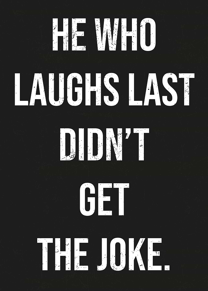 Demotivational Poster Joke
