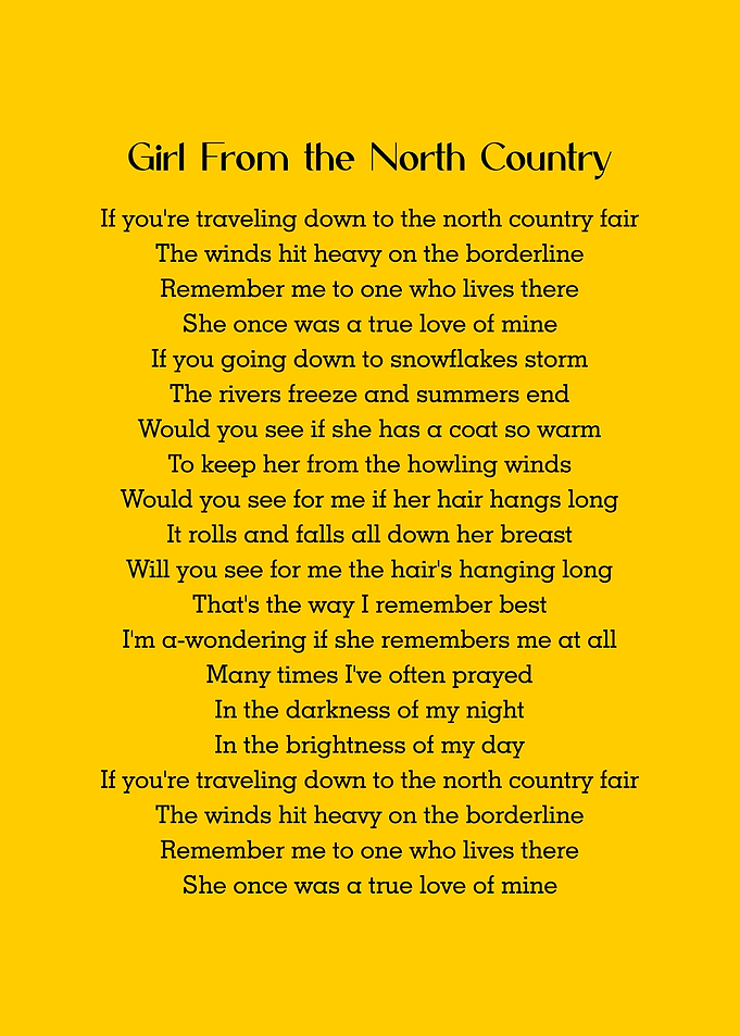 Girl From the North Countr