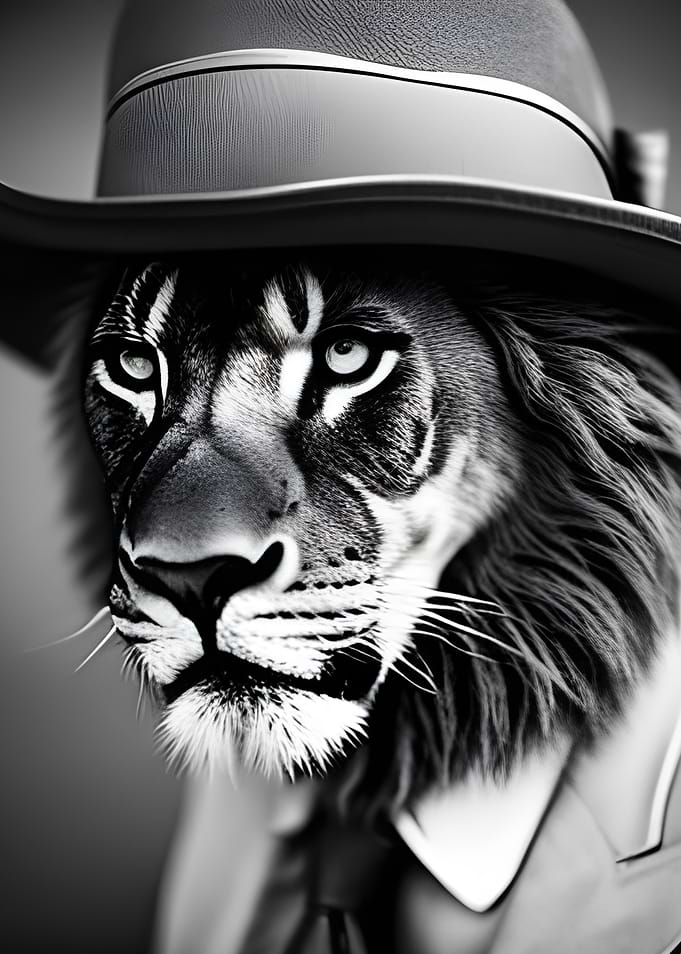 Animal Portrait Lion