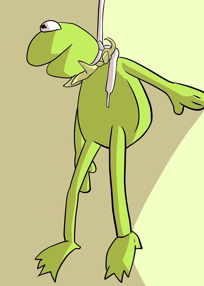 sad kermit