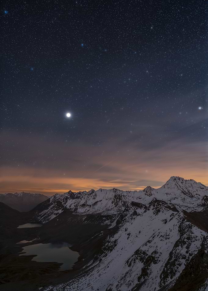 Nightsky with venus