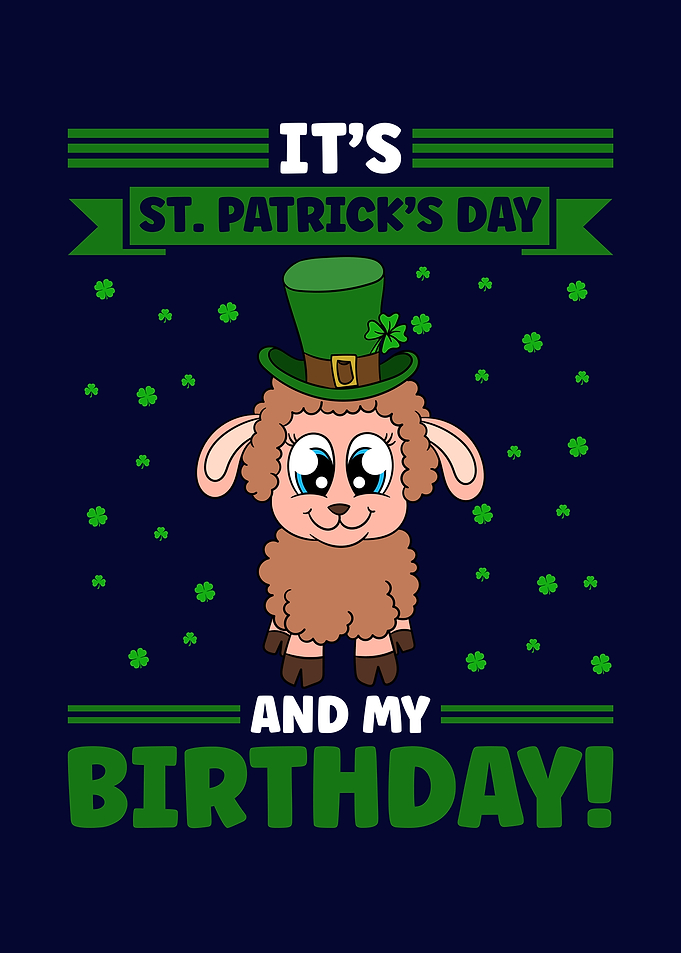 St Patricks Day Sheep