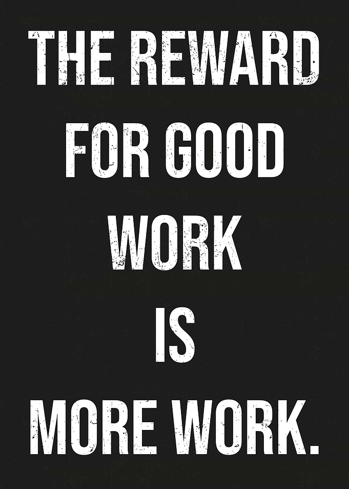 Demotivation Poster Work