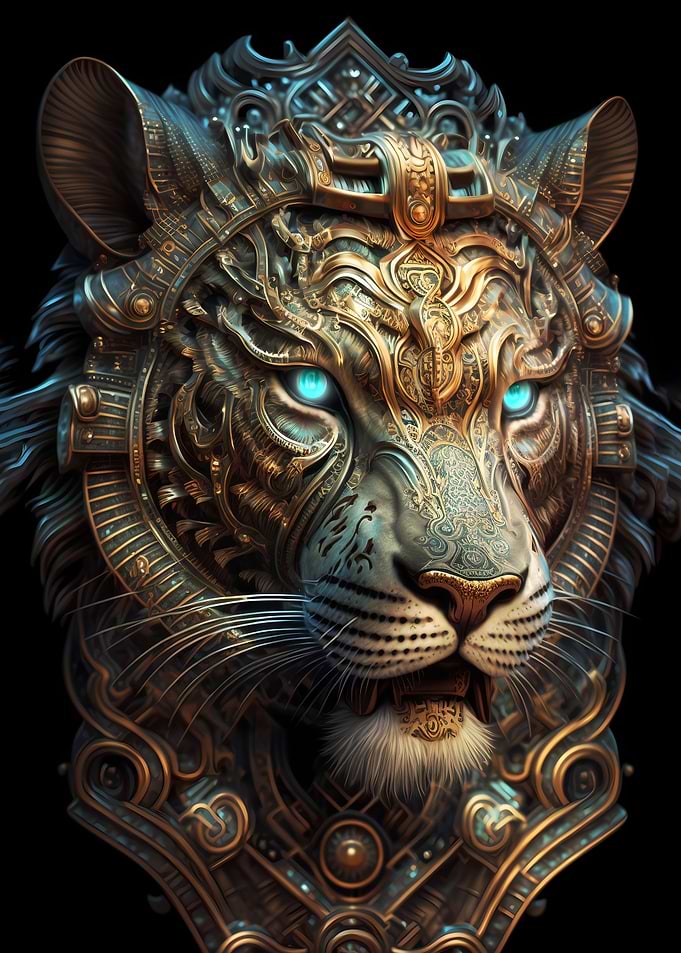 Mystical Cosmic Tiger