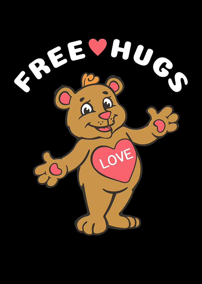 Free Hugs Teddy Bear