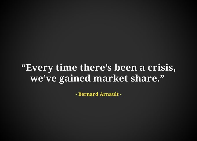 Bernard arnault quote